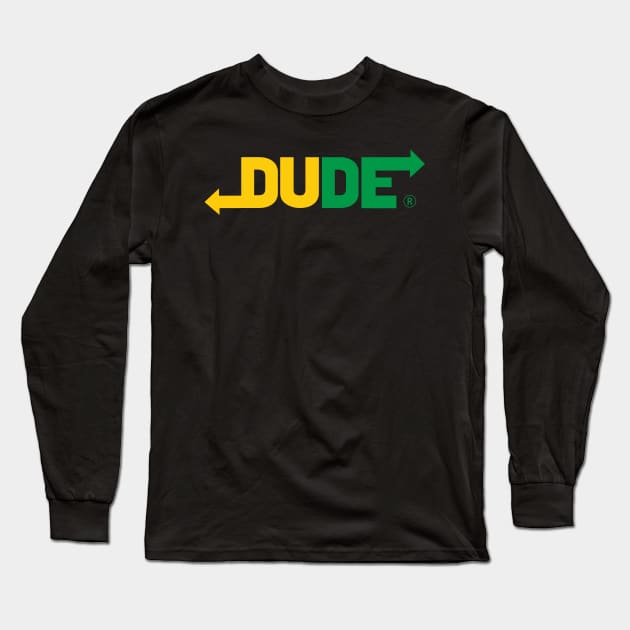 Dude Long Sleeve T-Shirt by peekxel